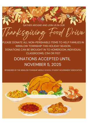 SGA Hosts Annual Food Drive